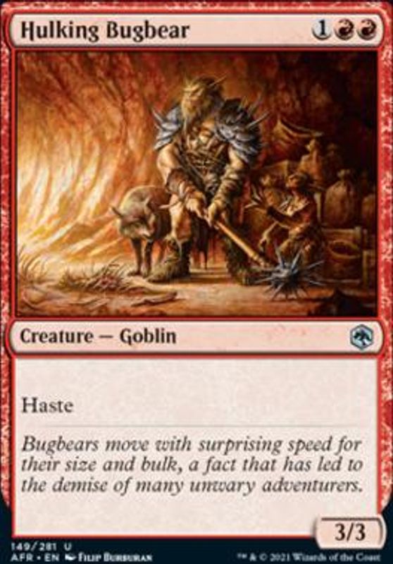 Hulking Bugbear (foil)