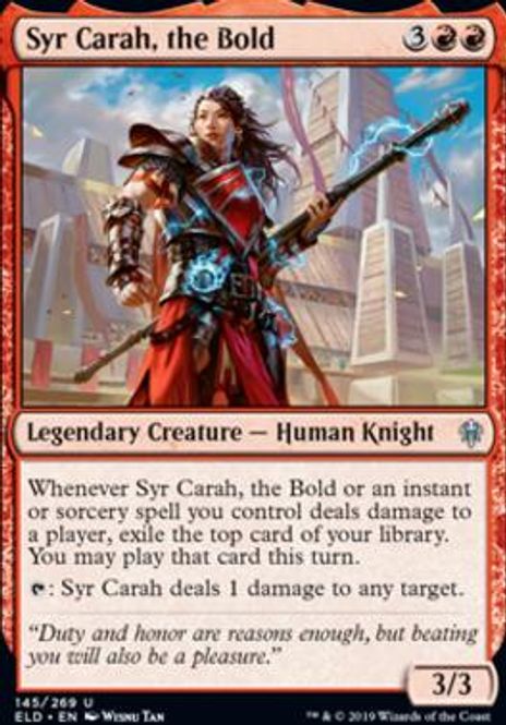 Hovedbilde Syr Carah, the Bold