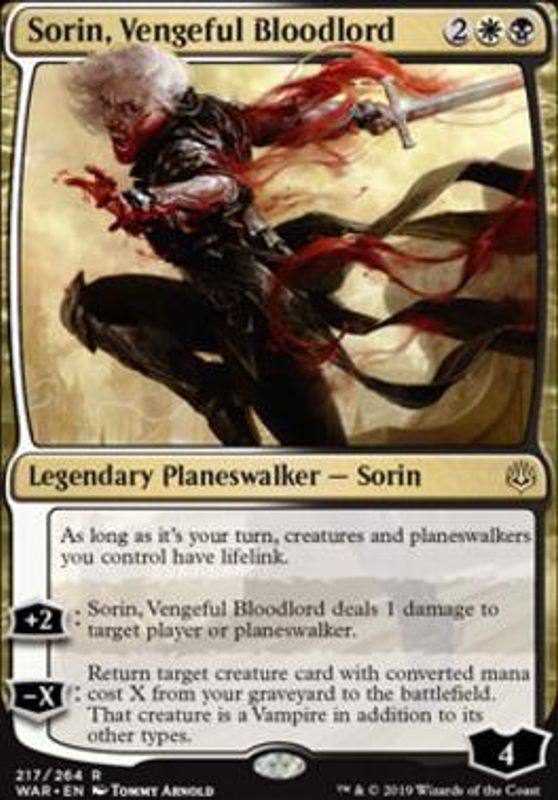 Sorin, Vengeful Bloodlord