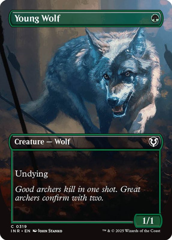 Young Wolf (Borderless) (Foil)