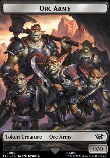 Hovedbilde Orc Army Token (0005)