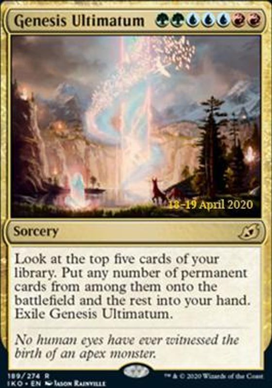 Genesis Ultimatum (Prerelease Foil)