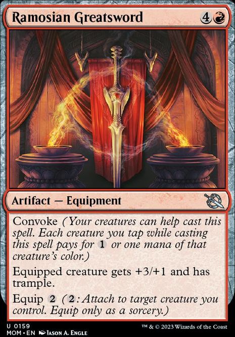 Hovedbilde Ramosian Greatsword (foil)