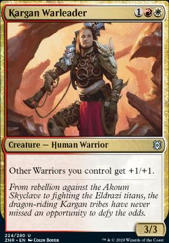 Kargan Warleader (foil)