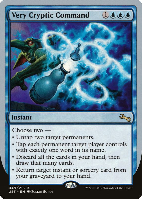 Very Cryptic Command