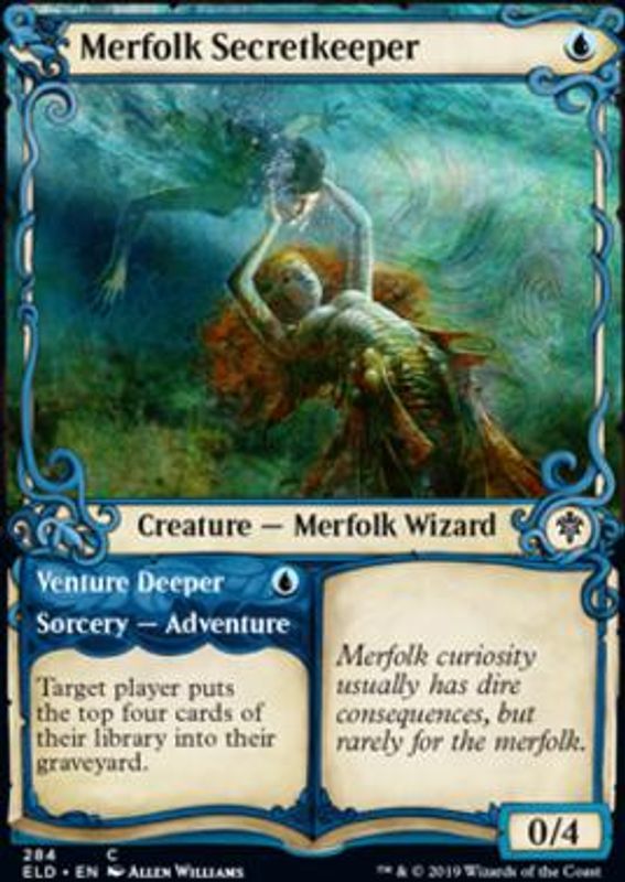 Merkfolk Secretkeeper (showcase) (foil)