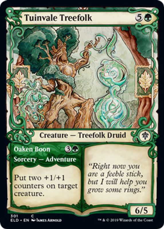 Tuinvale Treefolk (showcase) (foil)