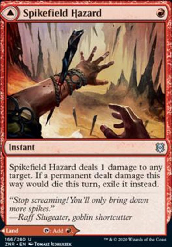 Spikefield Hazard