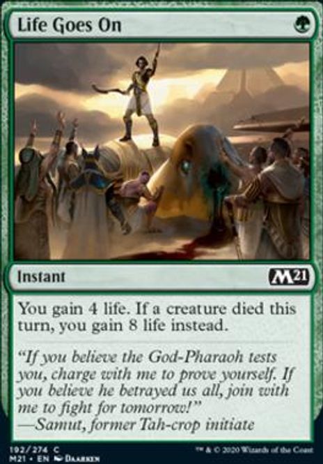Hovedbilde Life Goes On (foil)