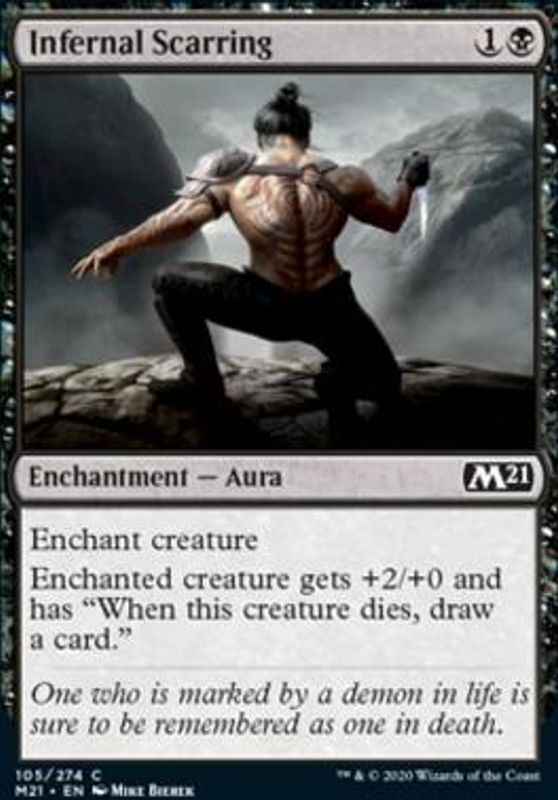 Infernal Scarring (foil)