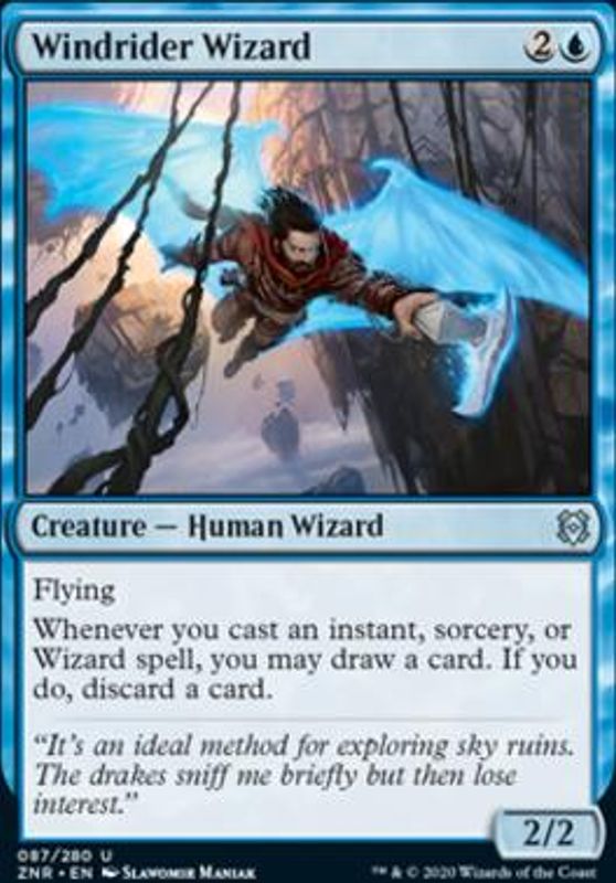 Windrider Wizard (foil)