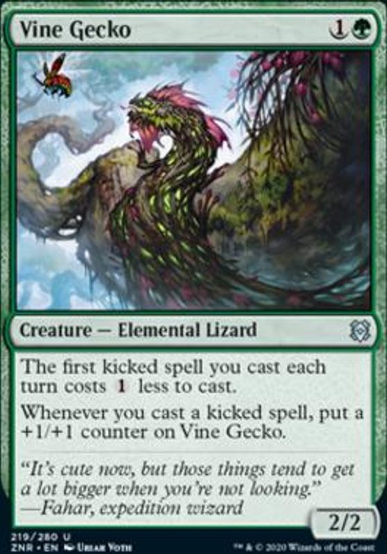 Vine Gecko (foil)
