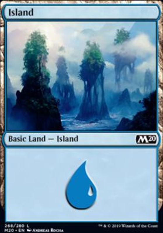 Island 268 (foil)
