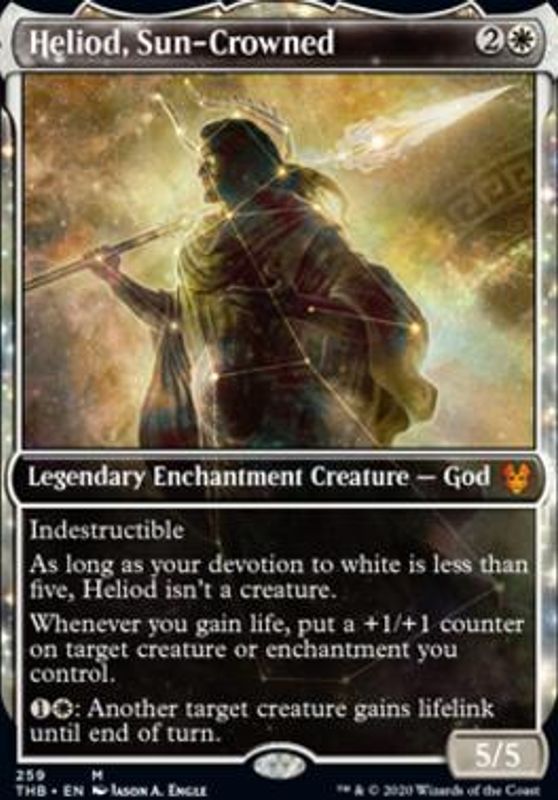 Heliod, Sun-Crowned (showcase)