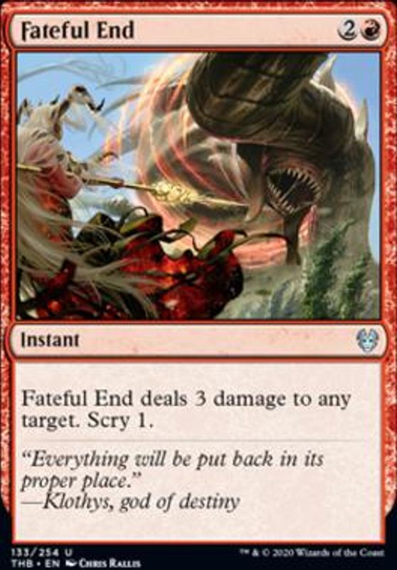 Fateful End (foil)