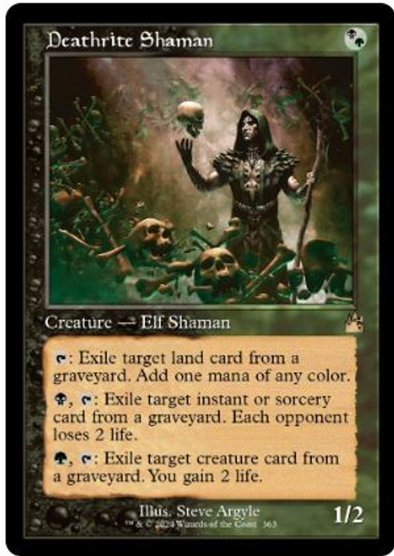 Deathrite Shaman (Retro Frame)