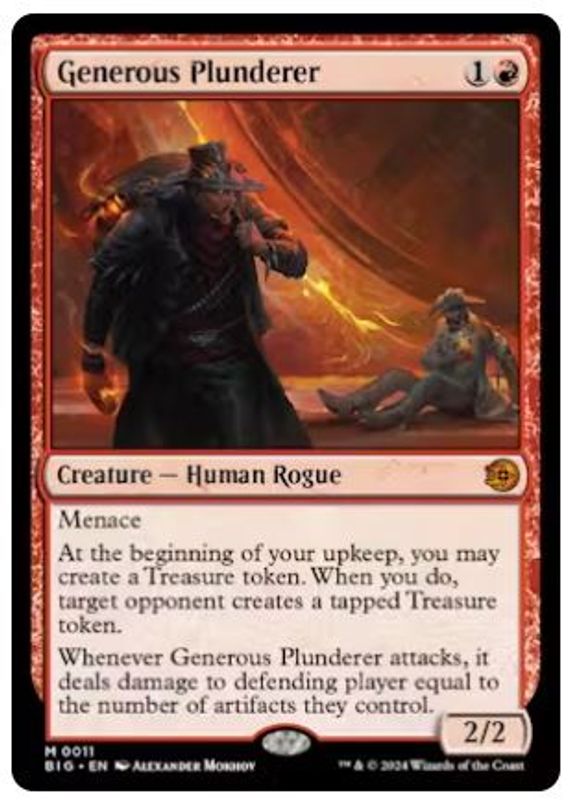 Generous Plunderer