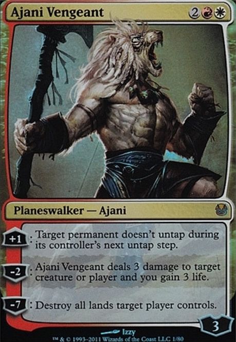 Hovedbilde Ajani Vengeant (Foil)