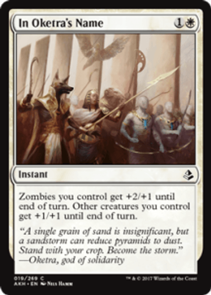 Hovedbilde In Oketra's Name