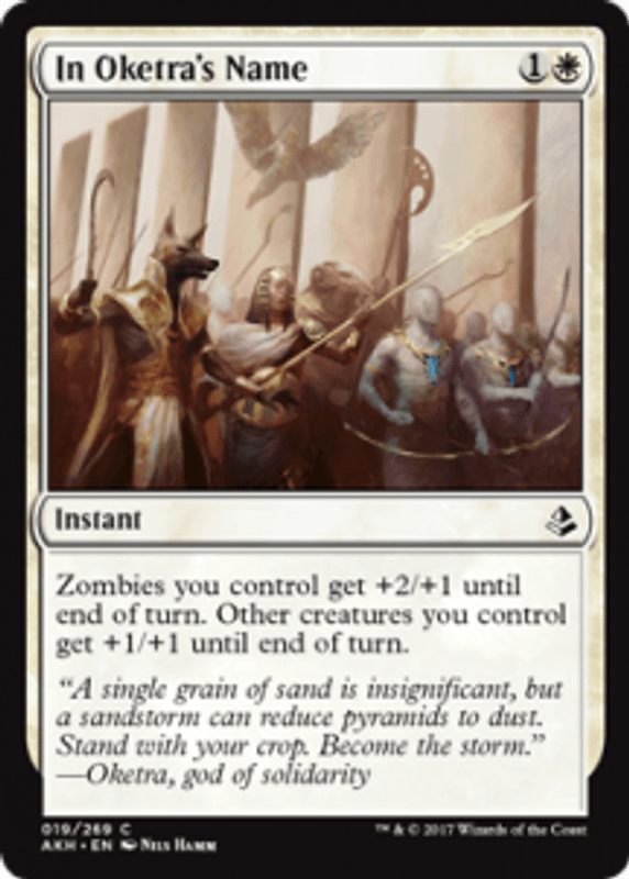 In Oketra's Name