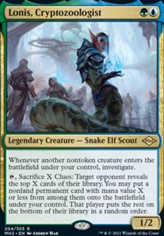 Lonis, Cryptozoologist (foil)
