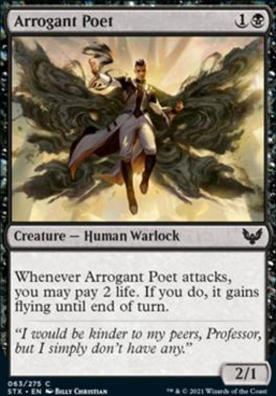 Arrogant Poet (foil)