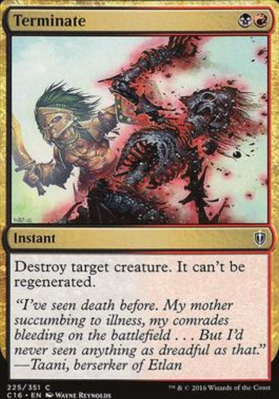 Terminate