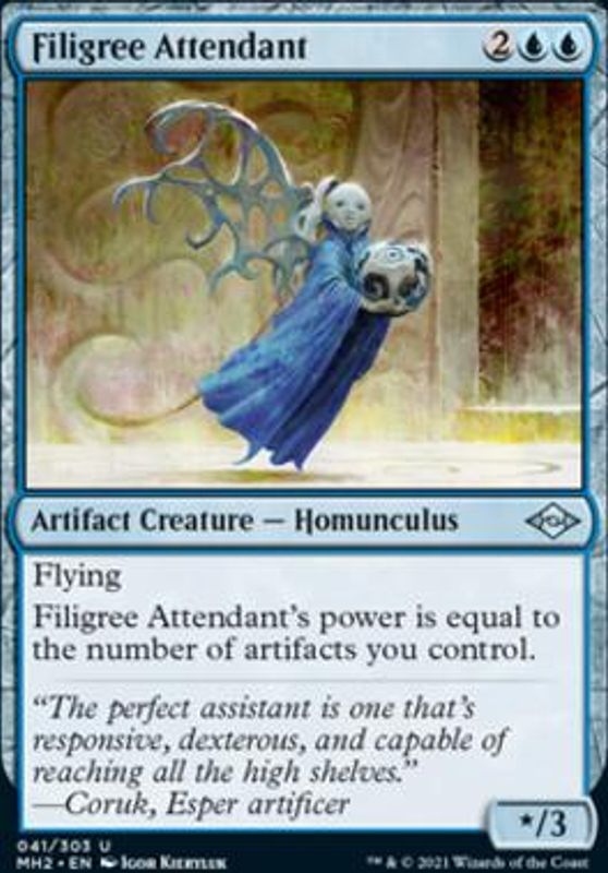 Filigree Attendant (foil)