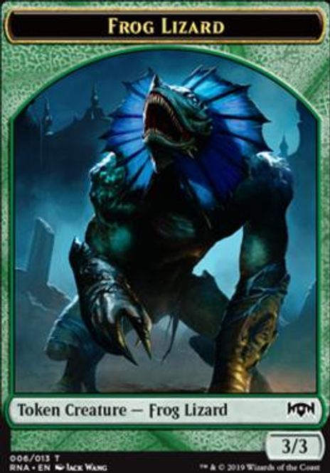 Hovedbilde Frog Lizard Token