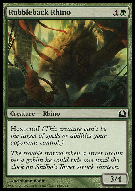 Hovedbilde Rubbleback Rhino