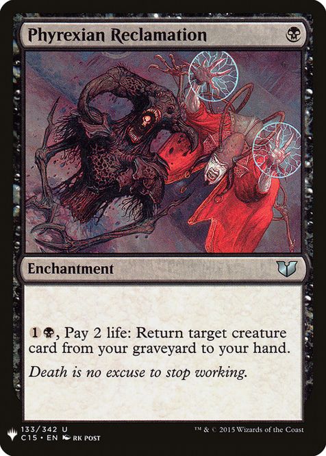 Hovedbilde Phyrexian Reclamation