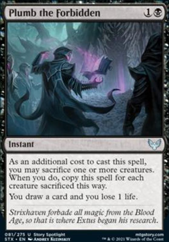 Plumb the Forbidden