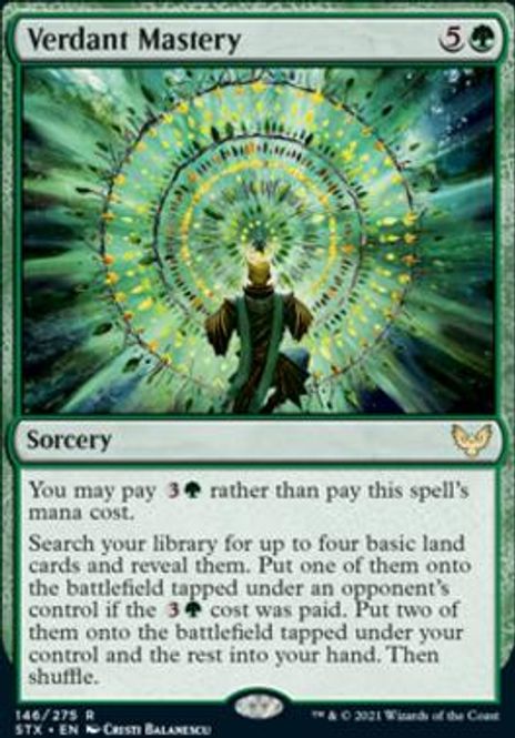 Hovedbilde Verdant Mastery (foil)