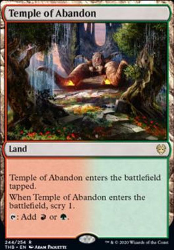 Temple of Abandon (foil)