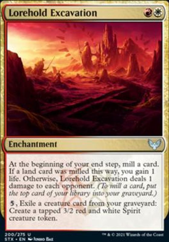 Lorehold Excavation (foil)