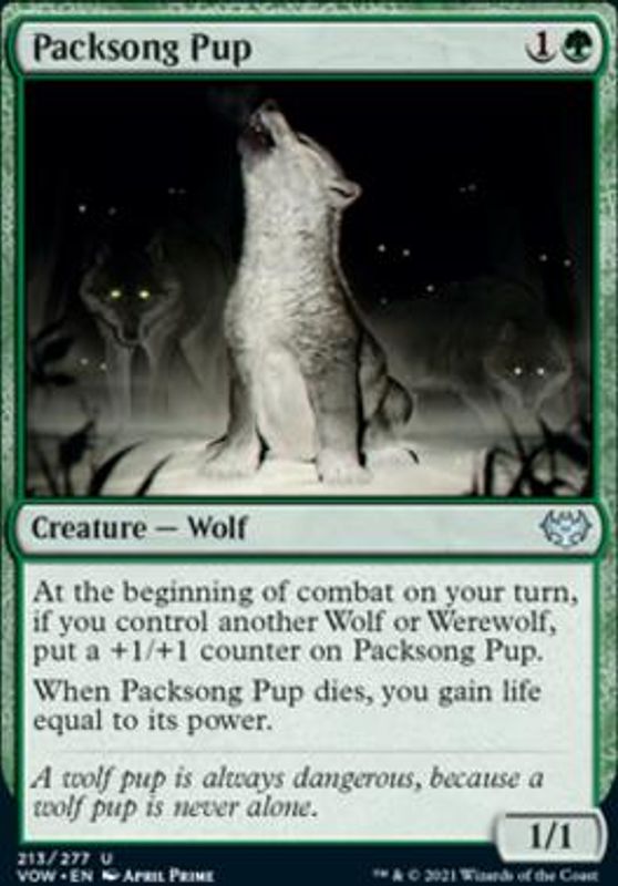 Packsong Pup (foil)