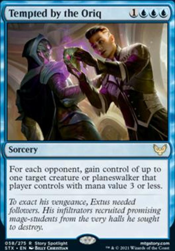 Tempted by the Oriq (foil)