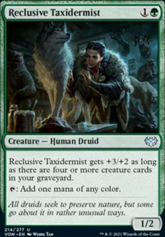 Reclusive Taxidermist (foil)