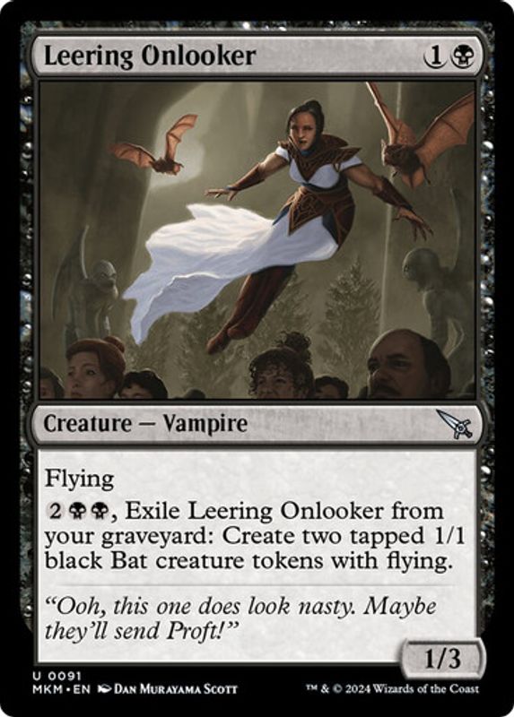 Leering Onlooker (Foil)