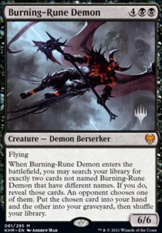 Burning-Rune Demon (Promo Pack)