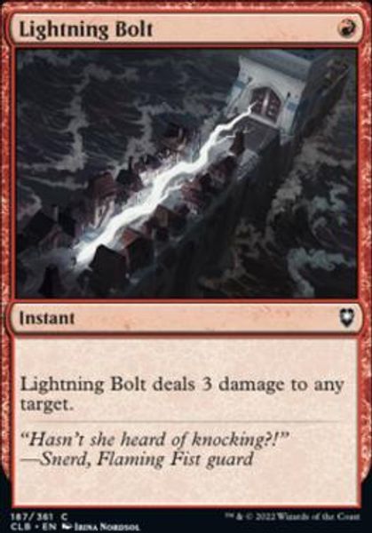 Hovedbilde Lightning Bolt (foil)