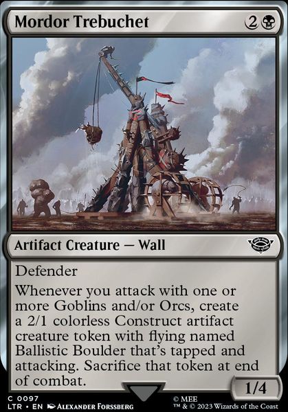 Hovedbilde Mordor Trebuchet (foil)