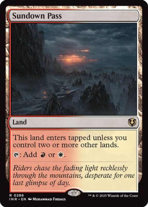 Sundown Pass (Foil)