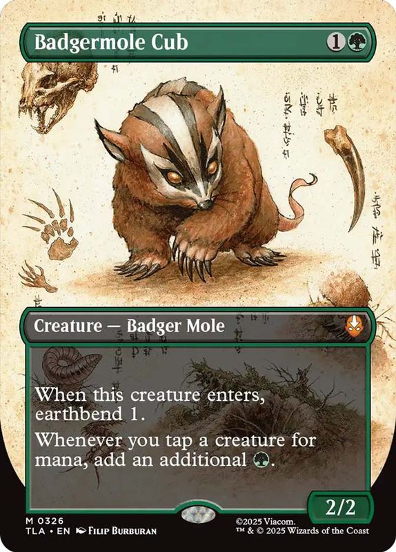 Badgermole Cub (Borderless) (Foil)