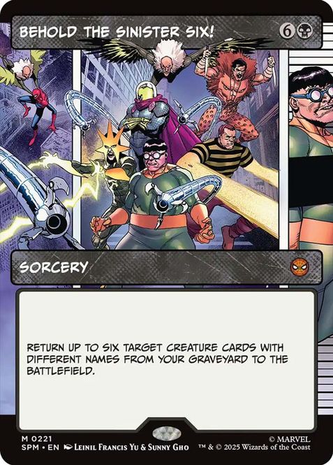 Hovedbilde Behold the Sinister Six! ...