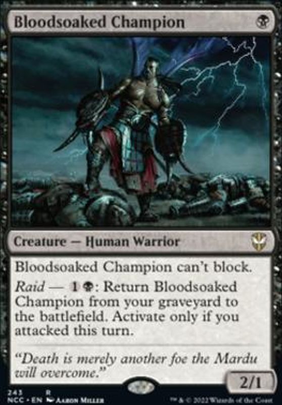Bloodsoaked Champion