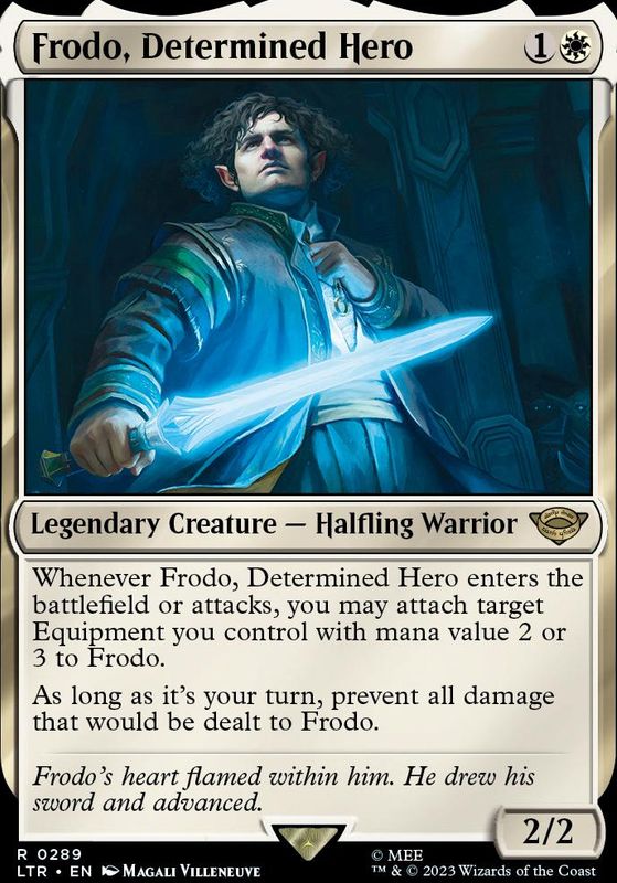 Frodo, Determined Hero