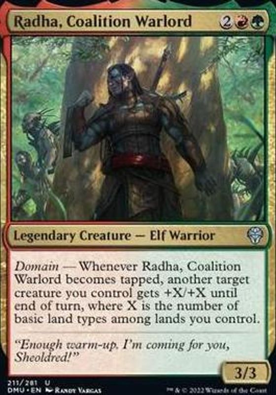 Radha, Coalition Warlord (foil)
