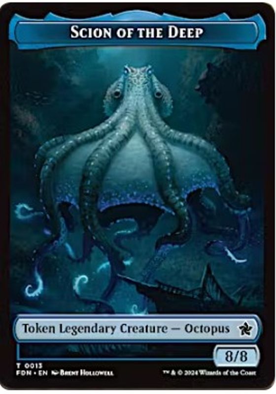 Scion of the Deep Token (0013)