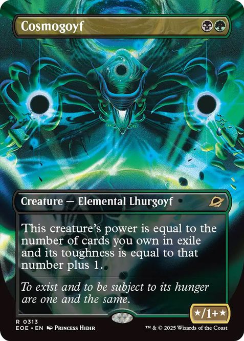Hovedbilde Cosmogoyf (Borderless)